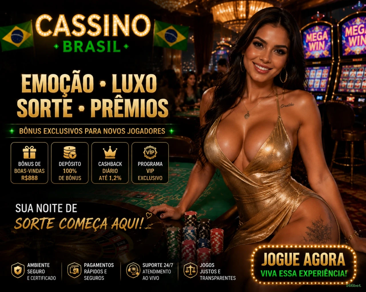 Poker no 166bet: experiência segura no Brasil